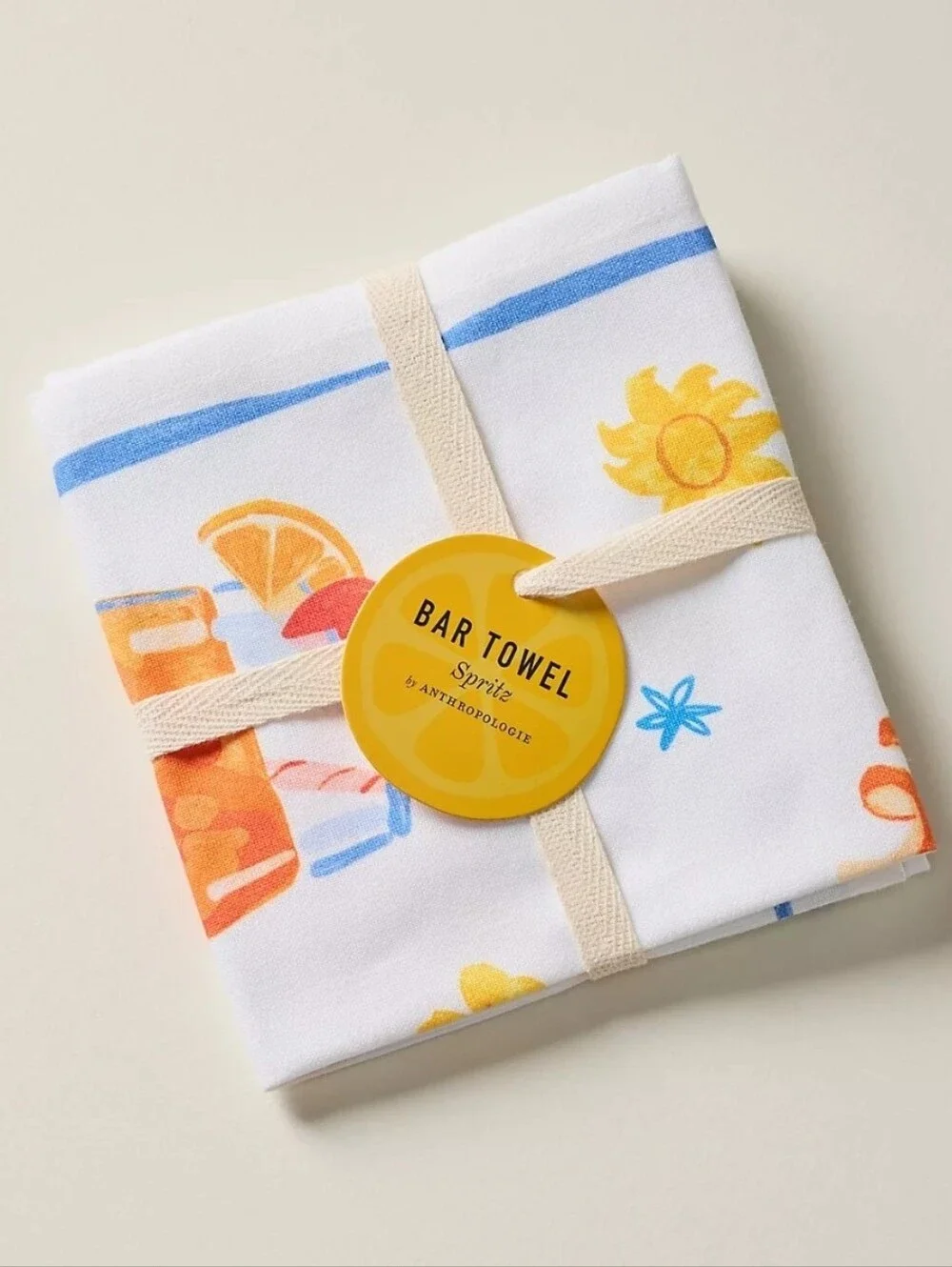 Anthropologie Spritz & Giggles Bar Towel